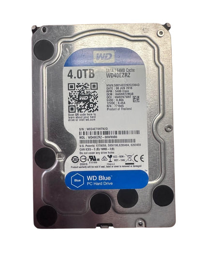 Western Digital 4TB SATA Internal Hard Drive – 3.5" HDD  (10007789) - Electromann SA