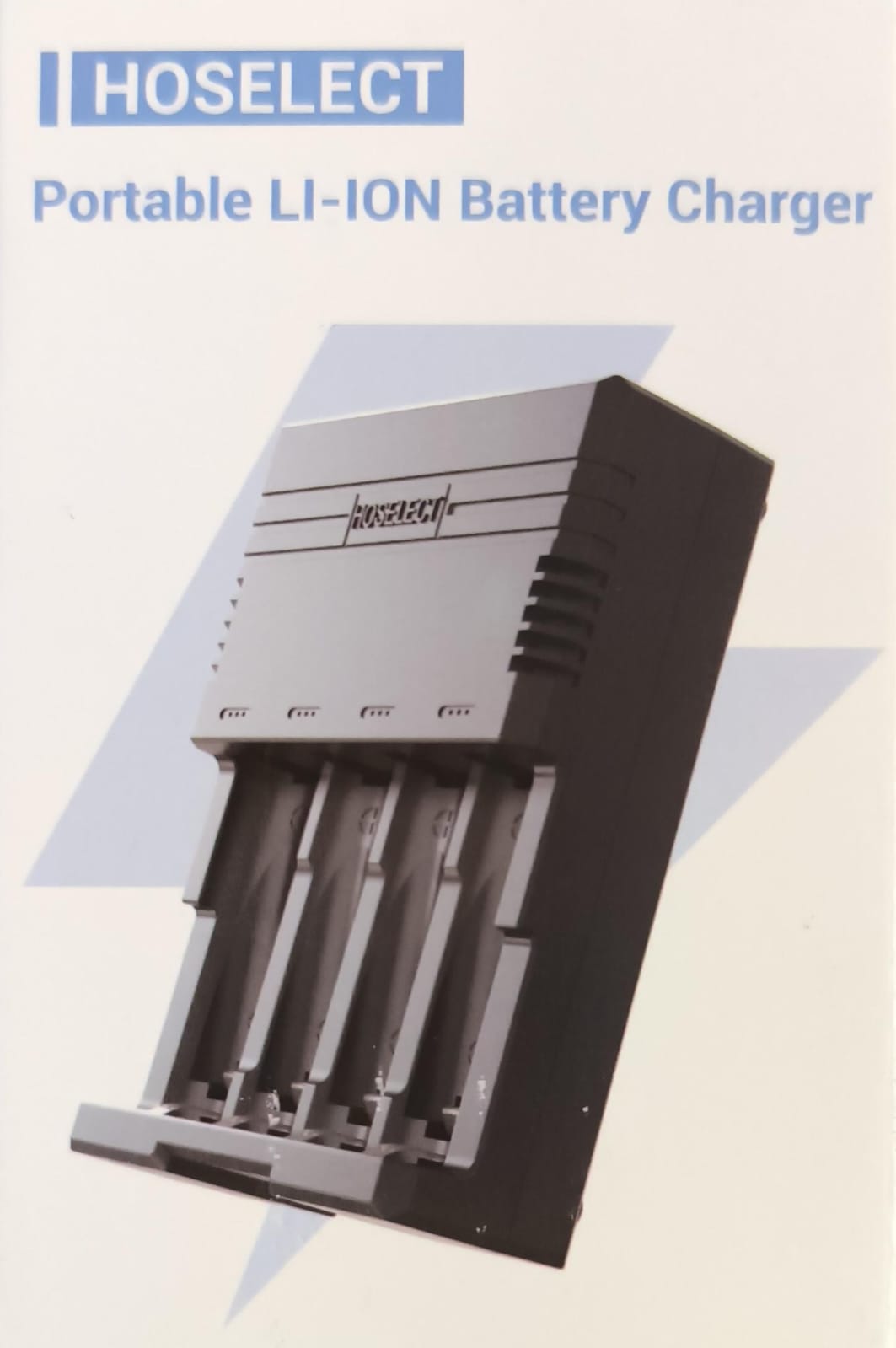 Hoselect HS-888 5V USB AA/AAA Li-Ion Battery Charger - Electromann SA