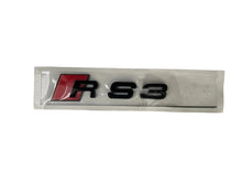 3D BLACK ABS Adhesive Audi Trunk Letters For RS3/S3 (10008051)