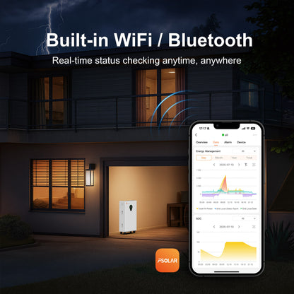 Felicity Solar 25kWh 48V 500Ah LiFePO₄ Floor Mount Lithium Battery (FLA Series) (10009049)