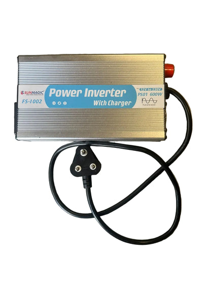 SunMagic FS-I002 600W 12V Pure Sine Wave Inverter with Charger (D10005821)