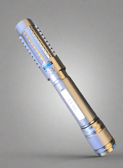 Powerful 1000mw 450nm Blue Laser Pointer for Presentations and Outdoor Activities - Electromann SA