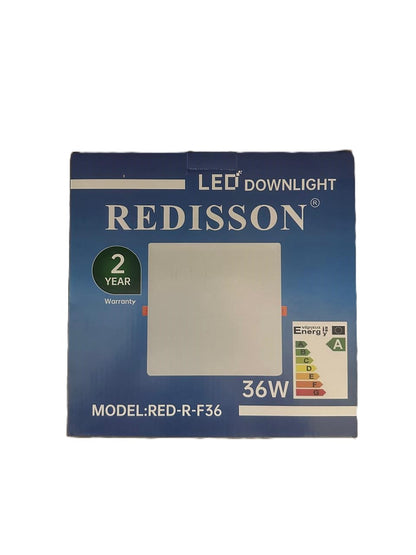 REDISSON 36W Square LED Light Panel - Electromann SA