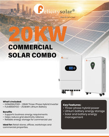 Felicity Solar 20kW 48V Inverter and Battery Combo (10008467)