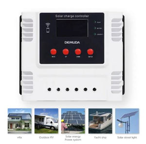 Efficient and Convenient Smart Wifi Solar Charge Controller for 12V/24V/48V 50A Lithium and Lead-Acid Batteries