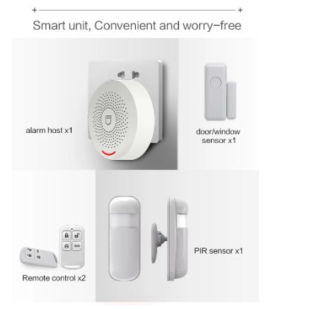 Wifi Wireless Smart Home Alarm System with Tuya Smart Life App Control - Enhance Your Home Security