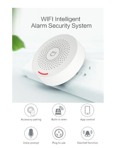 Wifi Wireless Smart Home Alarm System with Tuya Smart Life App Control - Enhance Your Home Security