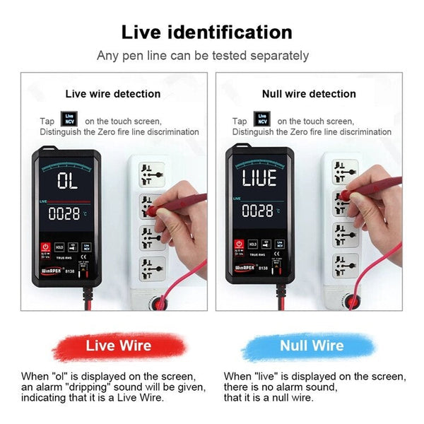 WinAPEX ET8136 Touch Screen Digital Automatic Multimeter