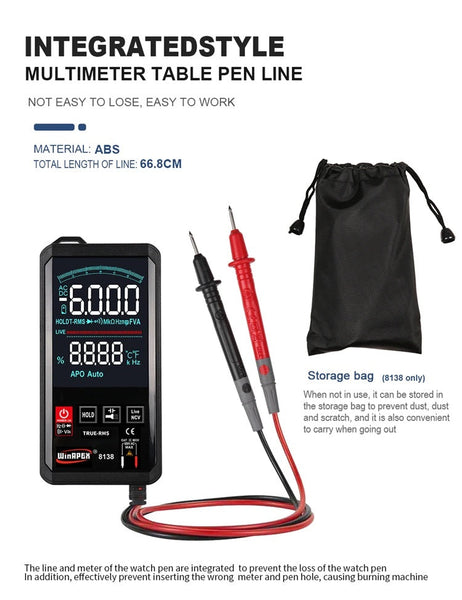 WinAPEX ET8136 Touch Screen Digital Automatic Multimeter