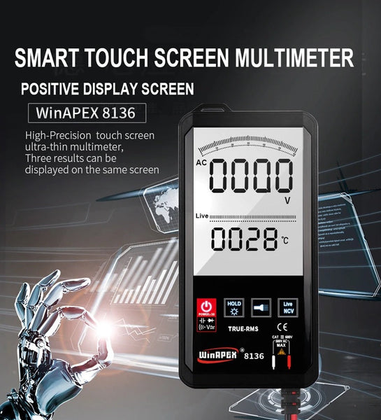 WinAPEX ET8136 Touch Screen Digital Automatic Multimeter