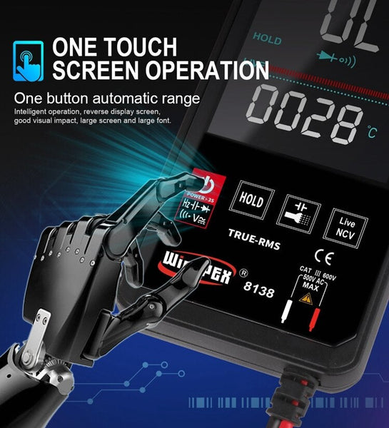 WinAPEX ET8136 Touch Screen Digital Automatic Multimeter