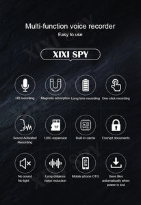 XIXI SPY 8GB Type-C 500hours Voice recorder and Flash Drive