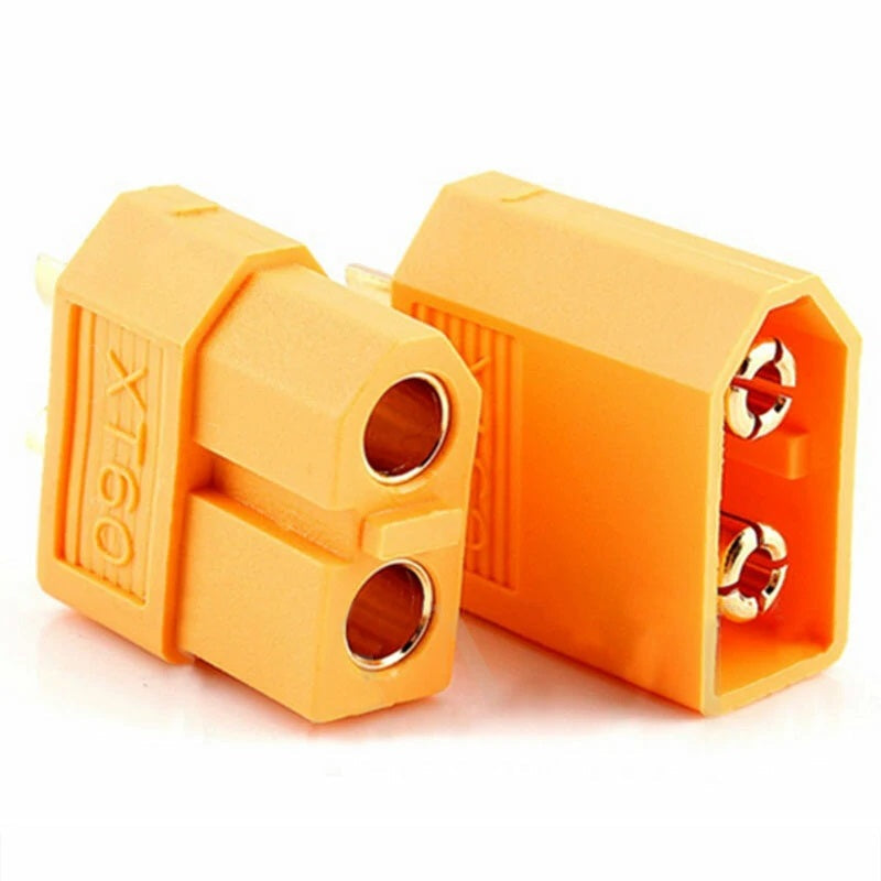 2Pcs XT60 500V 30A Male & Female Bullet Connectors Plug Sockets