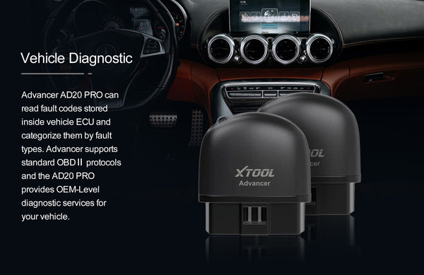 Xtool AD20 Pro Advanced Wireless OBD System Diagnosis Tool