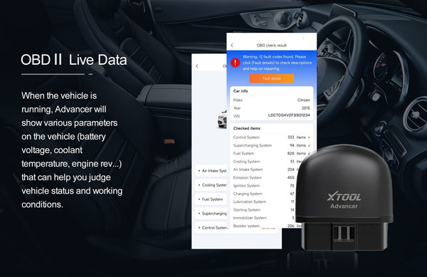 Xtool AD20 Pro Advanced Wireless OBD System Diagnosis Tool