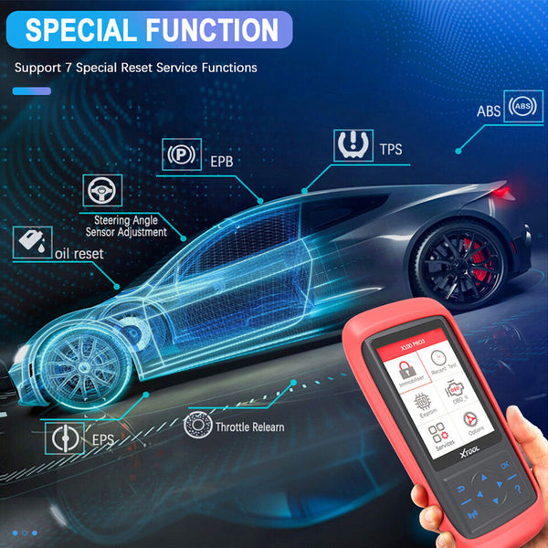 XTOOL X100 PRO3 Auto IMMO Key Programming Code Reader and Engine Diagnostic Scanner