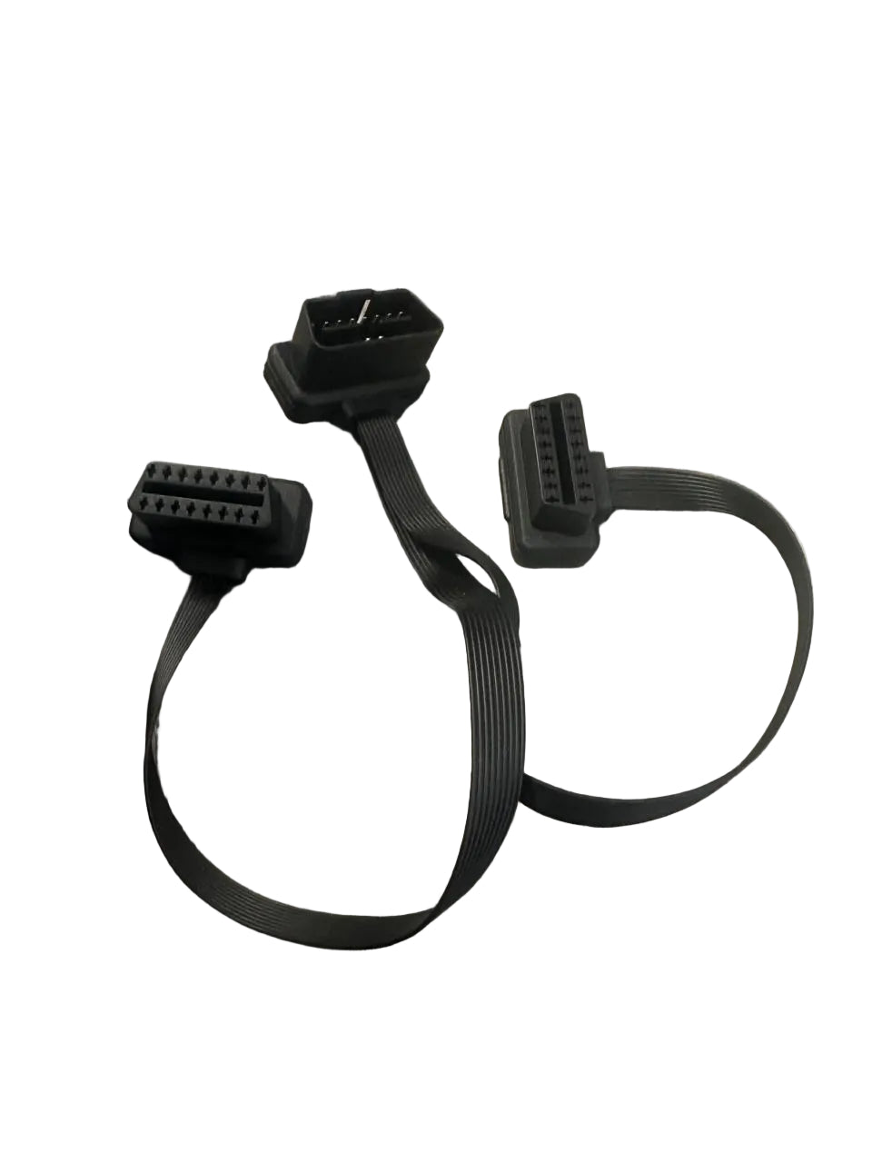 30CM Dual Female to Male Y Splitter 16Pin OBD2 Extender (10006802)