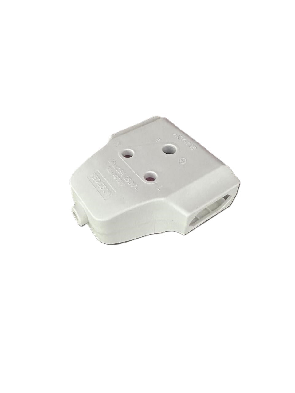 Janus Coupler Extension Cord Plug Socket - Versatile and Durable Solution for Multiple Cord Connections (10007817) - Electromann SA