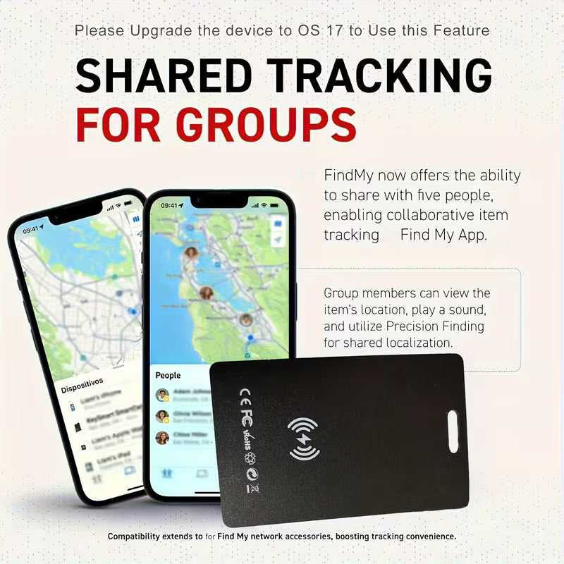 Ultra-Thin Smart Key Wallet Tracker (10007902) - Electromann SA