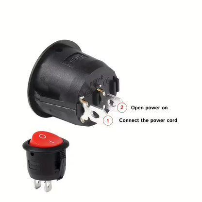 Buy the 10A 250v AC Rocker Switch - Durable and Versatile Electrical Component - Electromann SA