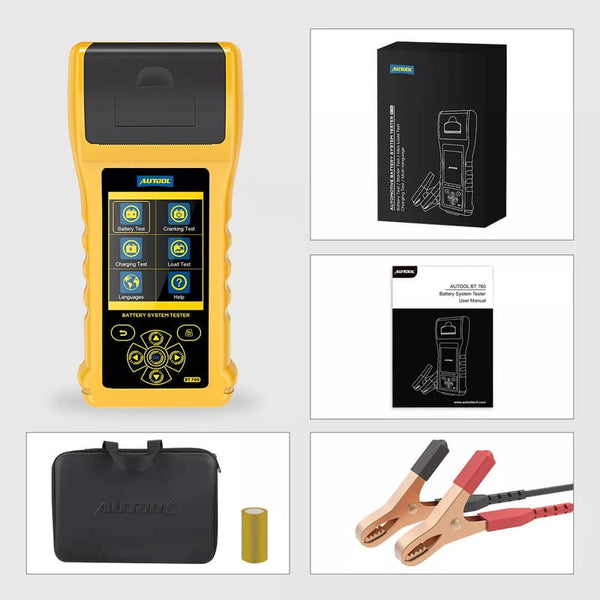 Autool BT760 6-32V Car Battery System Tester