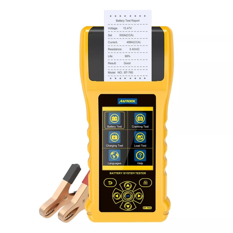 Autool BT760 6-32V Car Battery System Tester