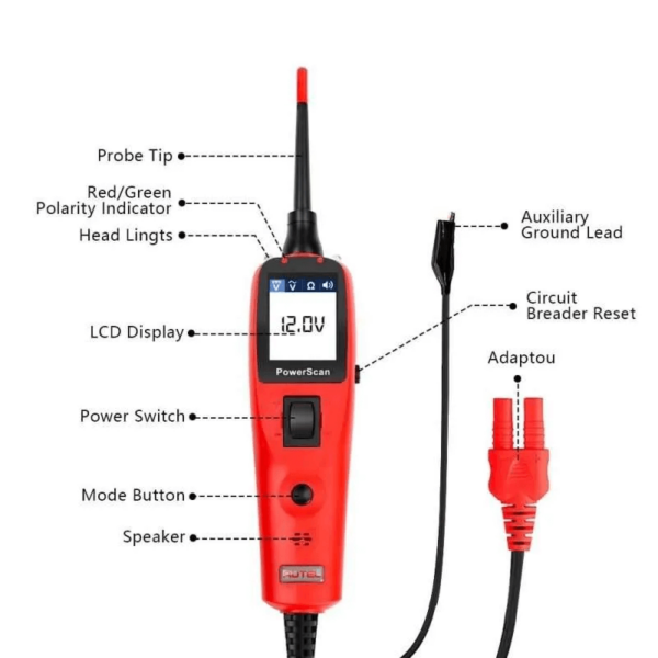 Autel PowerScan PS100 Automotive Circuit Tester