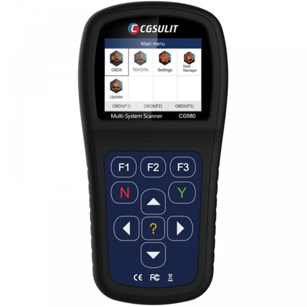 CGSulit CG580 Full-System Vehicle Diagnostics Scanner - Quick and Accurate Troubleshooting