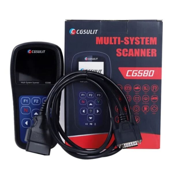 CGSulit CG580 Full-System Vehicle Diagnostics Scanner - Quick and Accurate Troubleshooting