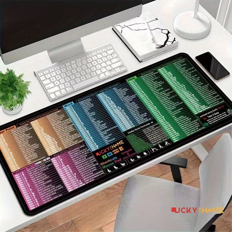 Extra-large Shortcut Keys Mouse Pad for Excel/Word/PowerPoint/Windows ...