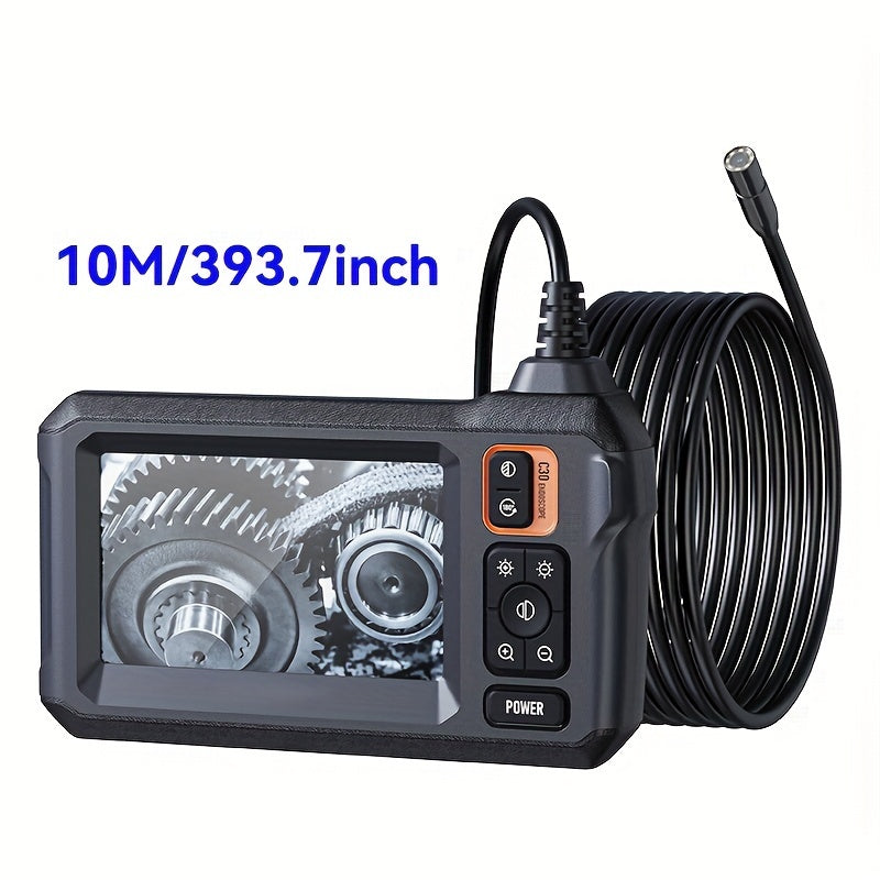 Inskam 10meter Endoscope Borescope with 8mm HD Digital Camera 4.3Inch ...