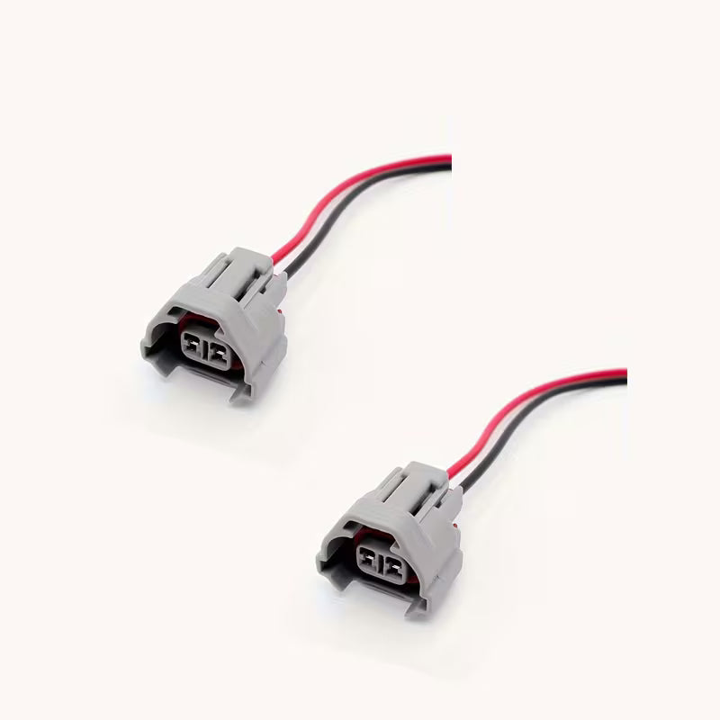 Izikhonkwane Ezingu-2 Isixhumi Sesixhumi Sesibaso Esingangeni Manzi Ipulaki ne-Wire Harness Pigtail ye-Subaru ne-Mazda 