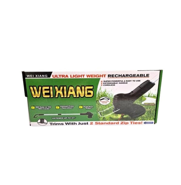 Wei Xiang Lithium Rechargeable Cordless Ultra Light Weight Lawn Weed Cutter 