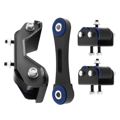 4Pc Engine/Trans/Motor Mount Pitch Mount compatible for Subaru Impreza (10007759) - Electromann SA