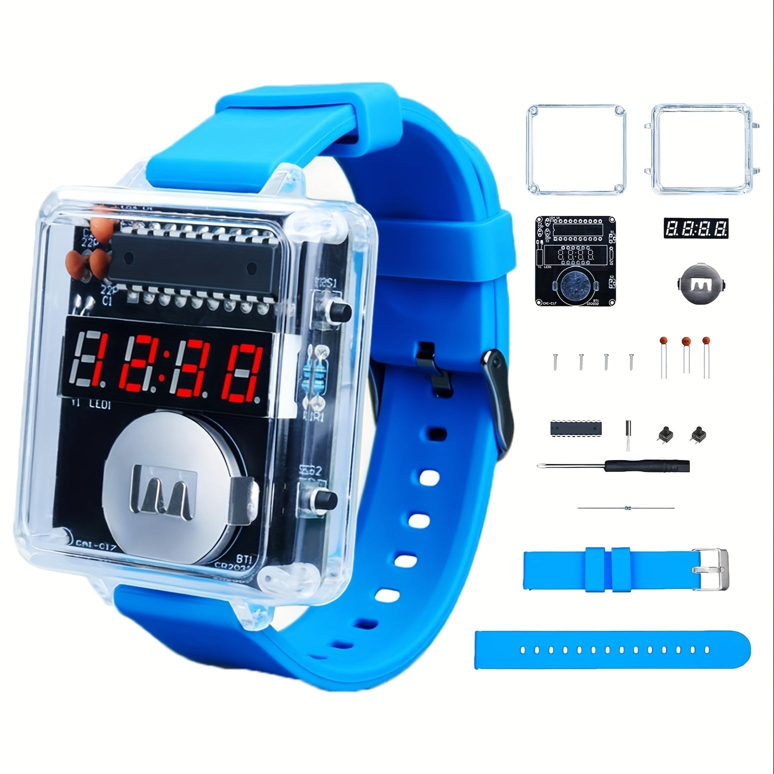 DIY Electronic Watch Kit (10001339) – Electromann SA