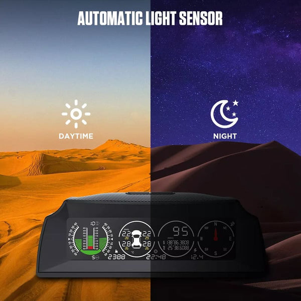 Autool 4×4 X91 Smart HUD Slope Meter