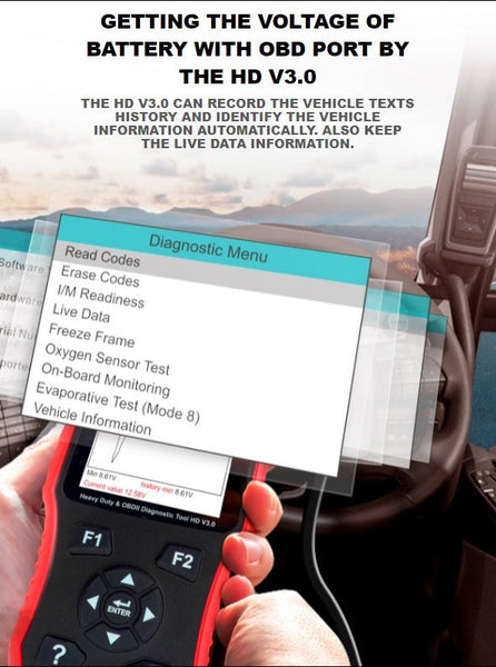 iCarsoft HD V3.0 for Heavy Duty Diagnostic Tool