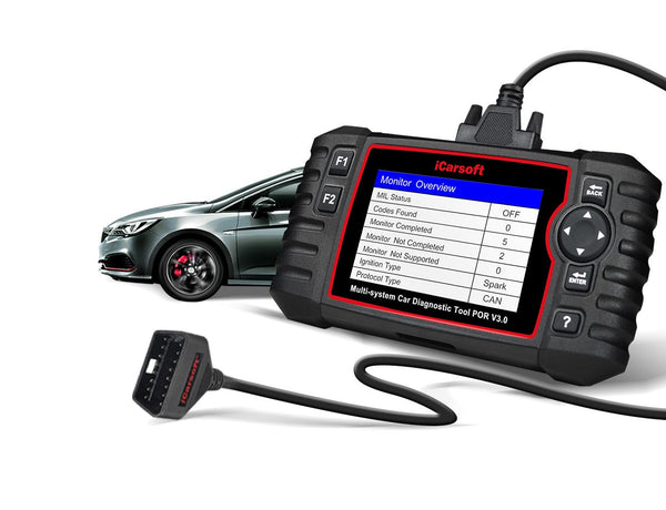 iCarsoft POR v3.0 Diagnostic Tool - Comprehensive Diagnostic Solution for Porsche Vehicles