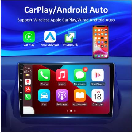 iCreative 2GB 32GB Subaru Impreza GD/GG 02 - 07 Android 10.0 8 Core GPS Navigation Multimedia Player with CarPlay