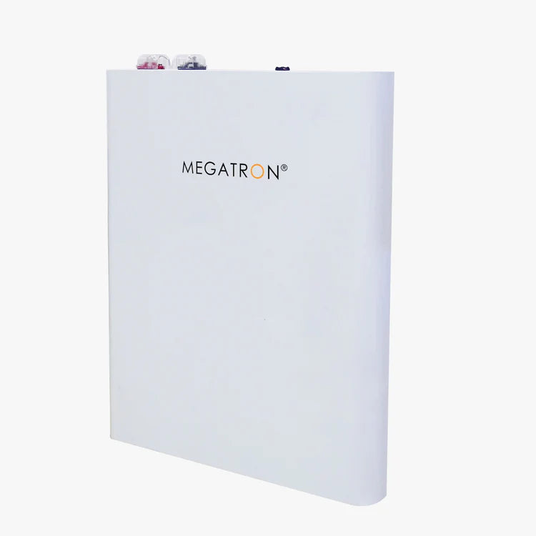 Megatron 5.1Kwh 51.2V 100Ah Powerwall for Home Energy Storage - 10 years warranty (10006814) - Electromann SA