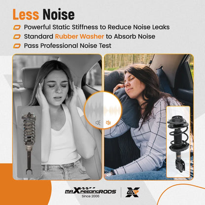 Front Suspension Shock Absorber compatible with Subaru Impreza/WRX 2008-2011 (10007729) - Electromann SA