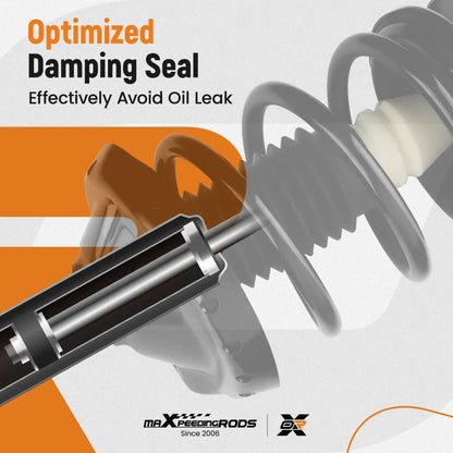 Front Suspension Shock Absorber compatible for Subaru Forester 2009 2010-2013 2.5LITER (10007726) - Electromann SA