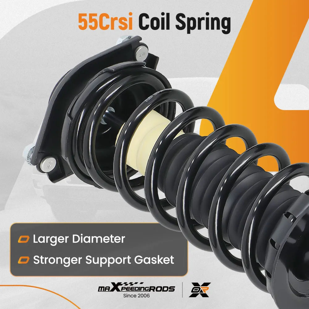 1 Pair Rear Shock Struts Assembly compatible for Subaru Impreza 2008-2011 (10007727) - Electromann SA