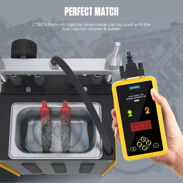 Autool CT60 Car Fuel Injector Tester and Cleaner