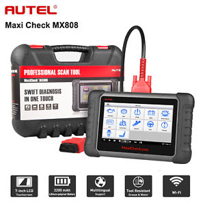 Autel MaxiCheck MX808s Updated 2023 Version | Full System Diagnostic Scanner & Service Tool (80+ Car Makes)