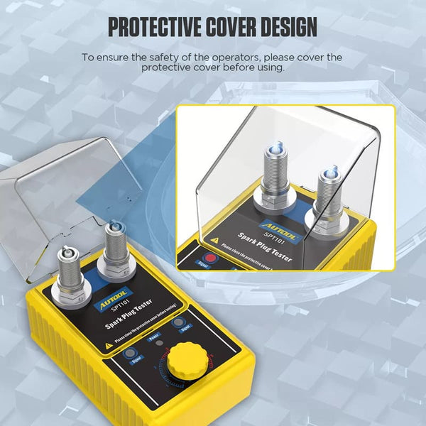 Autool SPT101 Spark Plug Tester with Dual Testing Holes