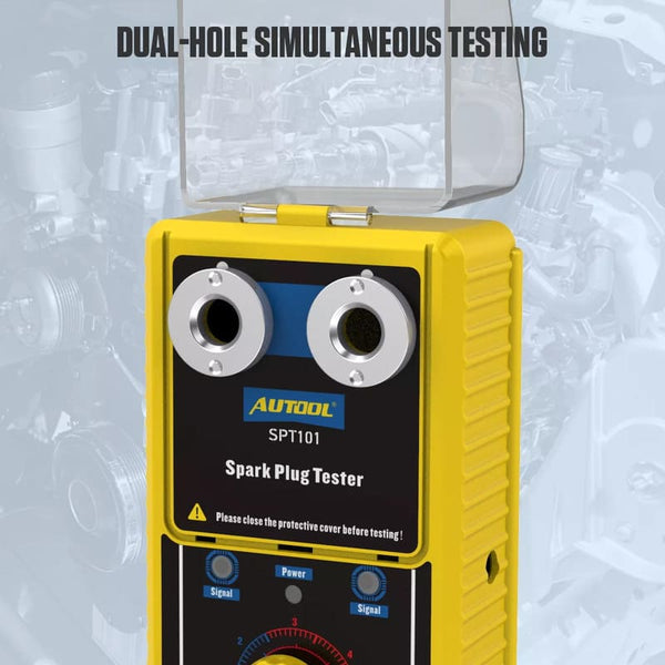 Autool SPT101 Spark Plug Tester with Dual Testing Holes