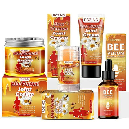 4pcs ROZINO Bee Venom Joint Care Set