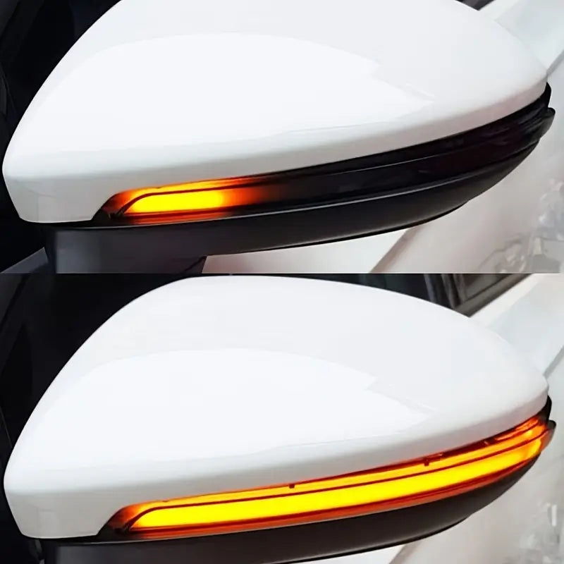 2pcs Dynamic Turn Signal Led Rearview Mirror Indicator Side Mirror Light For VW Golf 7/7.5 - Little Tokyo SA
