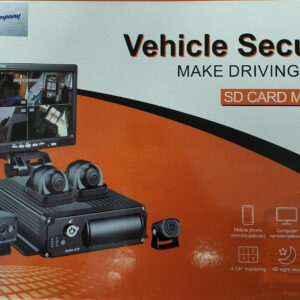 Enhance Vehicle Security with the 4-Channel Vehicle DVR Kit | Surveillance System for Cars, Trucks, and Motorcycles